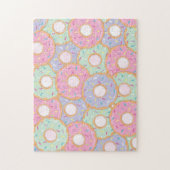 Cute Donuts Kids or Family Fun Puzzle (Vertikal)