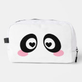Cute Double-Sided Emoji Toiletry Bag Waschbeutel (Vorderseite)