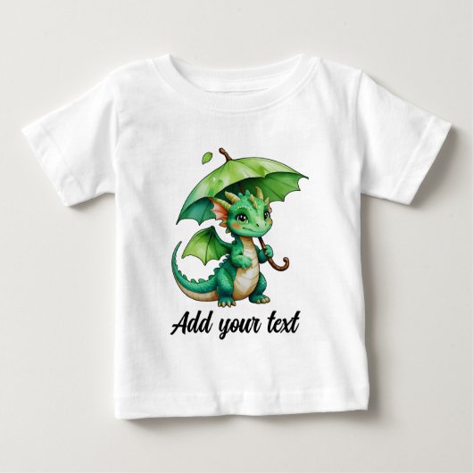 Cute Dragon Baby Tee (Vorderseite)