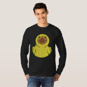 Cute Duck Ducklings Rubber Duck T-Shirt (Vorne ganz)