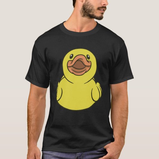 Cute Duck Ducklings Rubber Duck T-Shirt (Vorderseite)