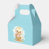 Cute Duckling Easter Egg Party Favor Geschenkschachtel (Rückseite)