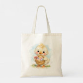 Cute Duckling Easter Egg Party Tragetasche (Rückseite)