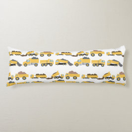 Cute Dump Trucks Construction Trucks  Seitenschläferkissen