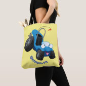 Cute dune buggy off road vehicle cartoon tasche (Von Nahem)