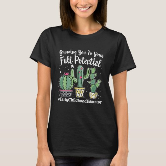 Cute Early Childhood Educator Appreciation Week ba T-Shirt (Vorderseite)