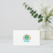 Cute Earth Day Enclosure Card Begleitkarte (Stehend Vorderseite)