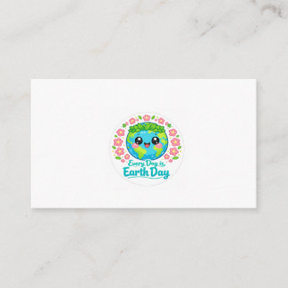 Cute Earth Day Enclosure Card Begleitkarte