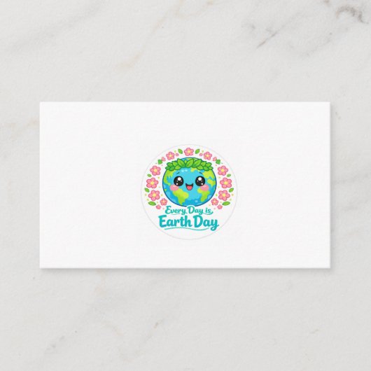 Cute Earth Day Enclosure Card Begleitkarte (Vorderseite)