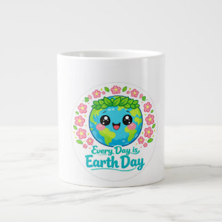 Cute Earth Day Specialty Mug Jumbo-Tasse