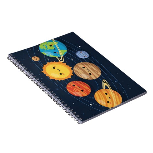 Cute Earth Design – Educational Notizblock (Rechte Seite)