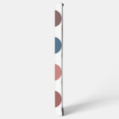 Cute Earth Tones Polka Dots Samsung Galaxy Hülle (Linke Seite)