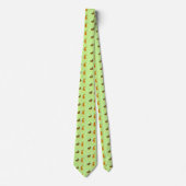 Cute Easter Bunnies and Daffodils Neck Tie Krawatte (Vorderseite)