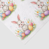Cute Easter Bunny And Eggs Modern Collection Seidenpapier (Ausschnitt)