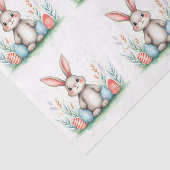 Cute Easter Bunny And Eggs Popular Collection Seidenpapier (Ausschnitt)