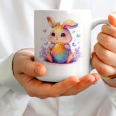  Cute Easter Bunny Latte Mug – Adorable Pastel Rab Milchtasse