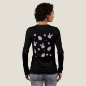 Cute Easter Bunny Pattern Shirt – Pastel Bunny & E (Voller Rückseite)