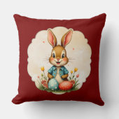 Cute Easter Bunny – Soft Frame - almofada Kissen (Vorderseite)