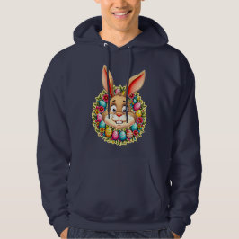 Cute Easter Bunny – Spring Flowers moletom Hoodie