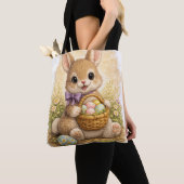 Cute Easter Bunny Tote Bag Kawaii Rabbit Tasche (Von Nahem)