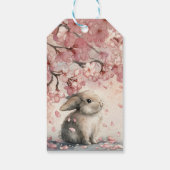 Cute Easter Card for Veterinary Personal Geschenkanhänger (Rückseite)