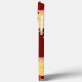 Cute Easter Chick with Pink Bow Seamless Pattern  Case-Mate iPhone Hülle (Rückseite / Links)