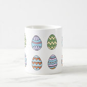 Cute Easter Eggs Mug style 2 Kaffeetasse (Mittel)