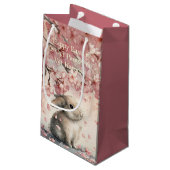 Cute Easter Gift Bag for Veterinary Personal  Kleine Geschenktüte (Rückseite Schrägansicht)
