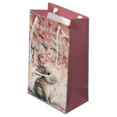 Cute Easter Gift Bag for Veterinary Personal Kleine Geschenktüte (Rückseite Schrägansicht)