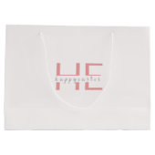 Cute Easter Gift Bag Große Geschenktüte (Rückseite)