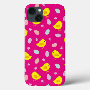 Cute Easter pattern Chickens Eggs Custom color Case-Mate iPhone Hülle
