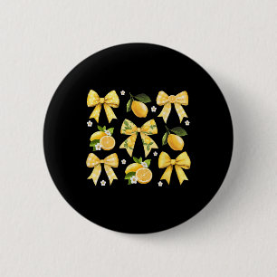 Cute Easy Peasy Bow Lemon Squeezy Hallo Sommerferi Button