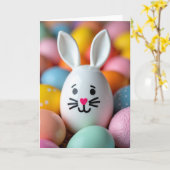 Cute Egg Friend Celebration Card Karte (Gelbe Blume)