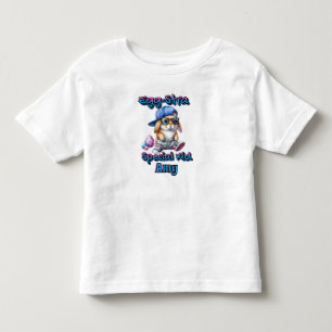 Cute Egg Stra Special Kid Osterhase Hip Hop Kleinkind T-shirt