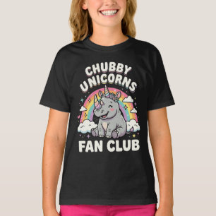 Cute-Einhörner-Fan-Club Magisches Regenbogen-Einho T-Shirt