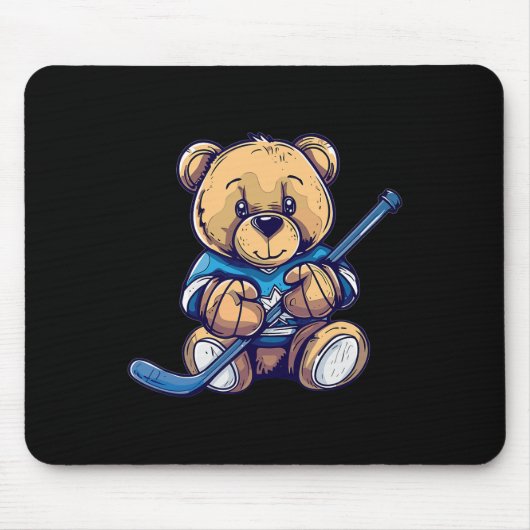 Cute Eishockey Mousepad (Vorne)