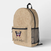Cute Elegant Vintage Schmetterling Füge Deinen Nam