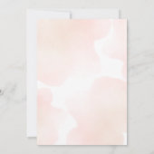 Cute Elephant Balloon Arch Birthday Party Einladung (Rückseite)