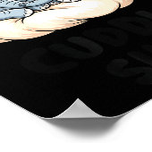 Cute Elephant Couple This Is Our Cuddle  Poster (Ecke)