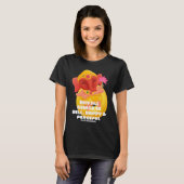 Cute Elephant Ganesha Peace Lotus Loving Kindness  T-Shirt (Vorne ganz)