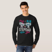 Cute Elephant Keeper Of The Gender Stepdad Loves Y T-Shirt (Vorne ganz)
