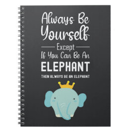 Cute Elephant Lover Gifts Fun Funny Animals Notizblock