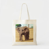 Cute elephant tote bag tragetasche (Vorne)