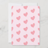 Cute Elephant with Ballon Birthday Party  Einladung (Rückseite)