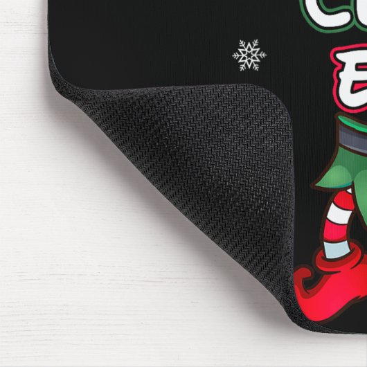 Cute Elf Christmas Pajamas Pjs Matching Family Gro Mousepad (Ecke)