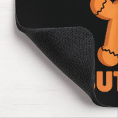 Cute Emotional Funny Gingerbread Man Not My Gumdro Mousepad (Ecke)