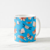 Cute-Engelchen-Muster Kaffeetasse (VorderseiteRechts)