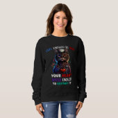Cute Enough To Stop Your Heart Skilled Enough To R Sweatshirt (Vorne ganz)