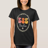 Cute ESE Teacher Squad Appreciation Week back to s T-Shirt (Vorderseite)