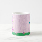 Cute Fairy Door personalisierte Mug Kaffeetasse (Mittel)